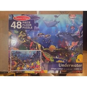 Melissa & Doug Underwater 48 Piece Floor Puzzle